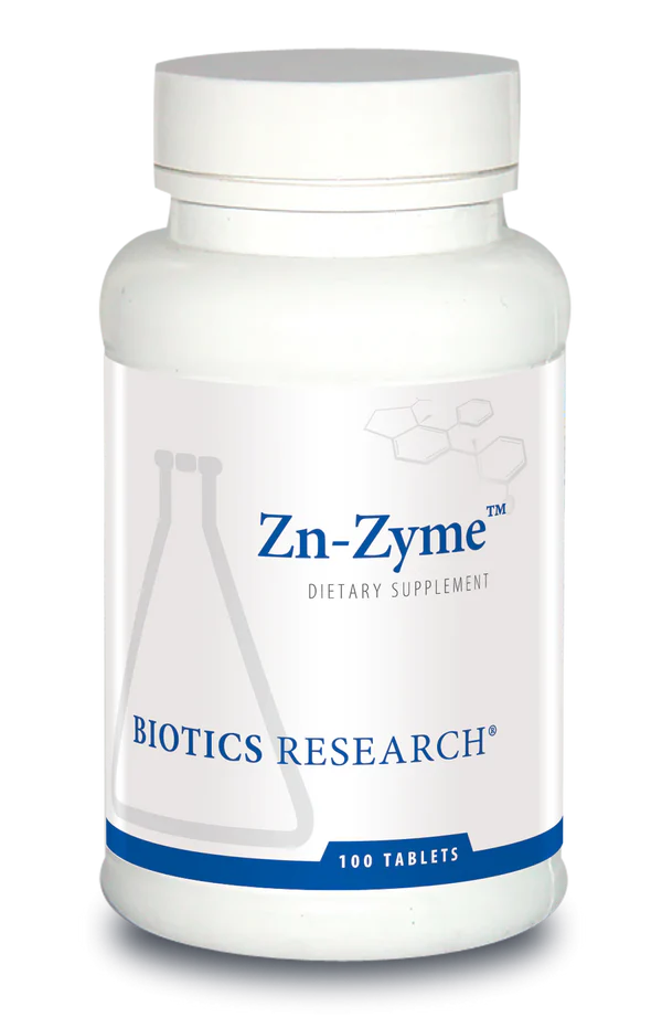 Biotics Research Zn-Zyme 100 Tablets