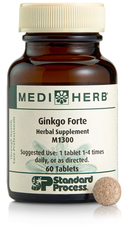 MediHerb Ginkgo Forte 60 Tablets