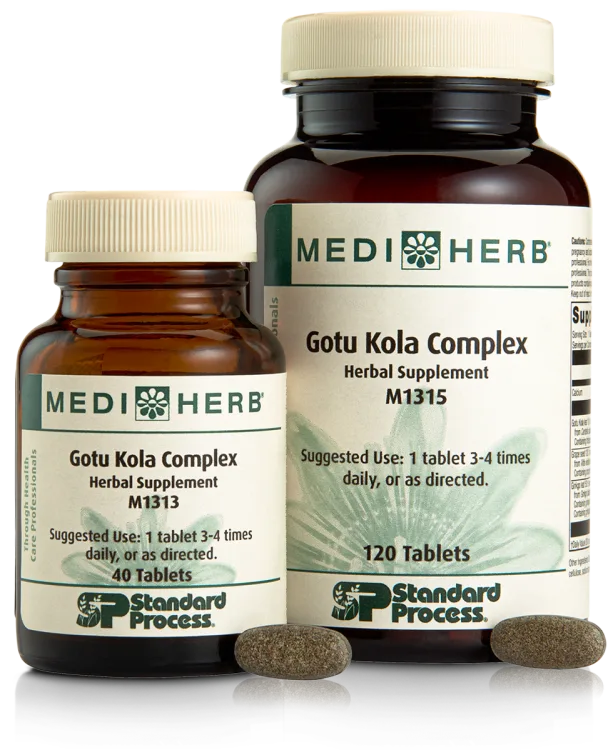 MediHerb Gotu Kola Complex 40 Tablets