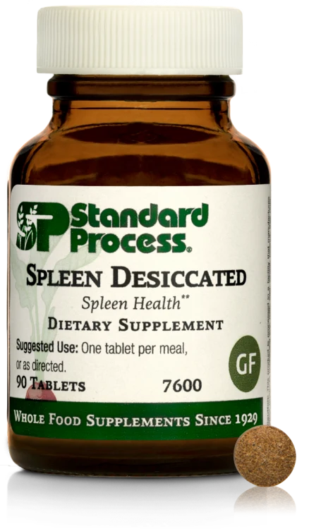 Standard Process Spleen Desiccated 90 Tablets