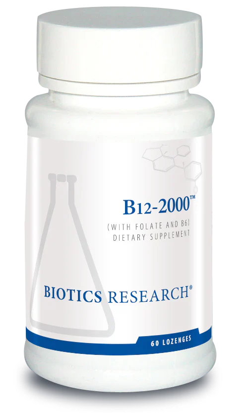 Biotics Research B12-2000 Lozenges 60L