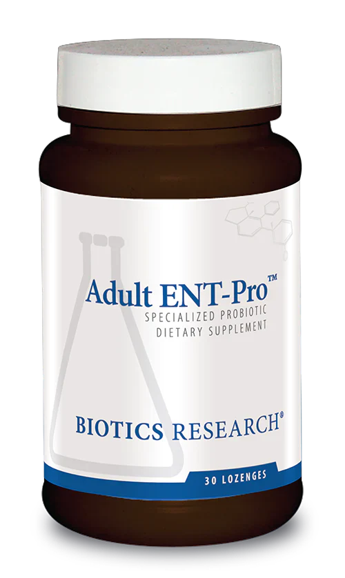 Biotics Research Adult ENT-Pro 30 Lozenges