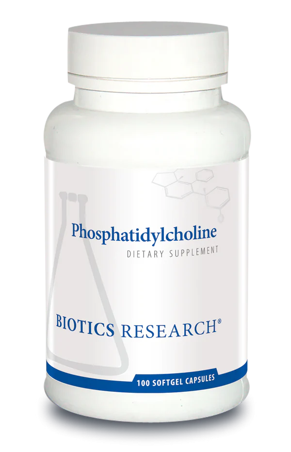 Biotics Research Phosphatidylcholine 100 Capsules