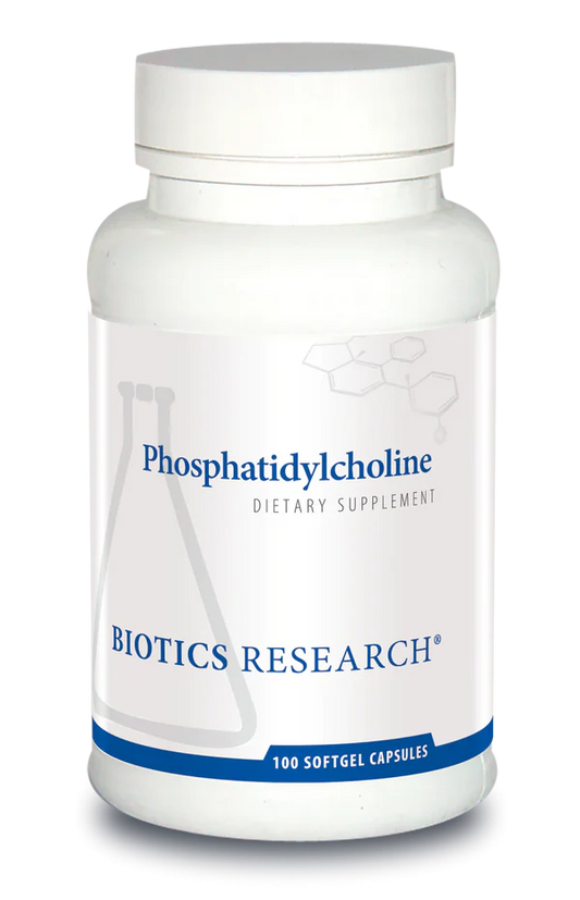 Biotics Research Phosphatidylcholine 100 Capsules