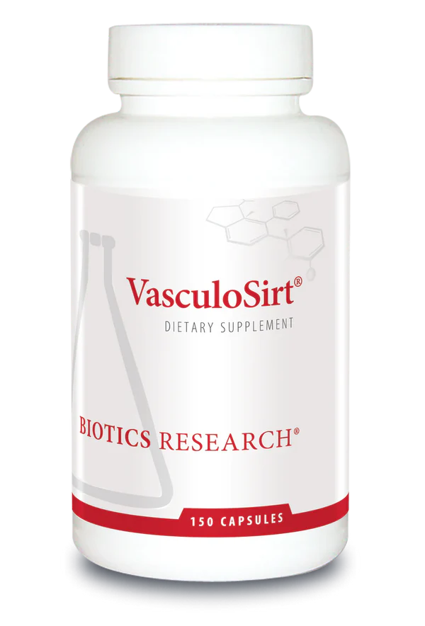 Biotics Research Management VasculoSirt 150 Capsules