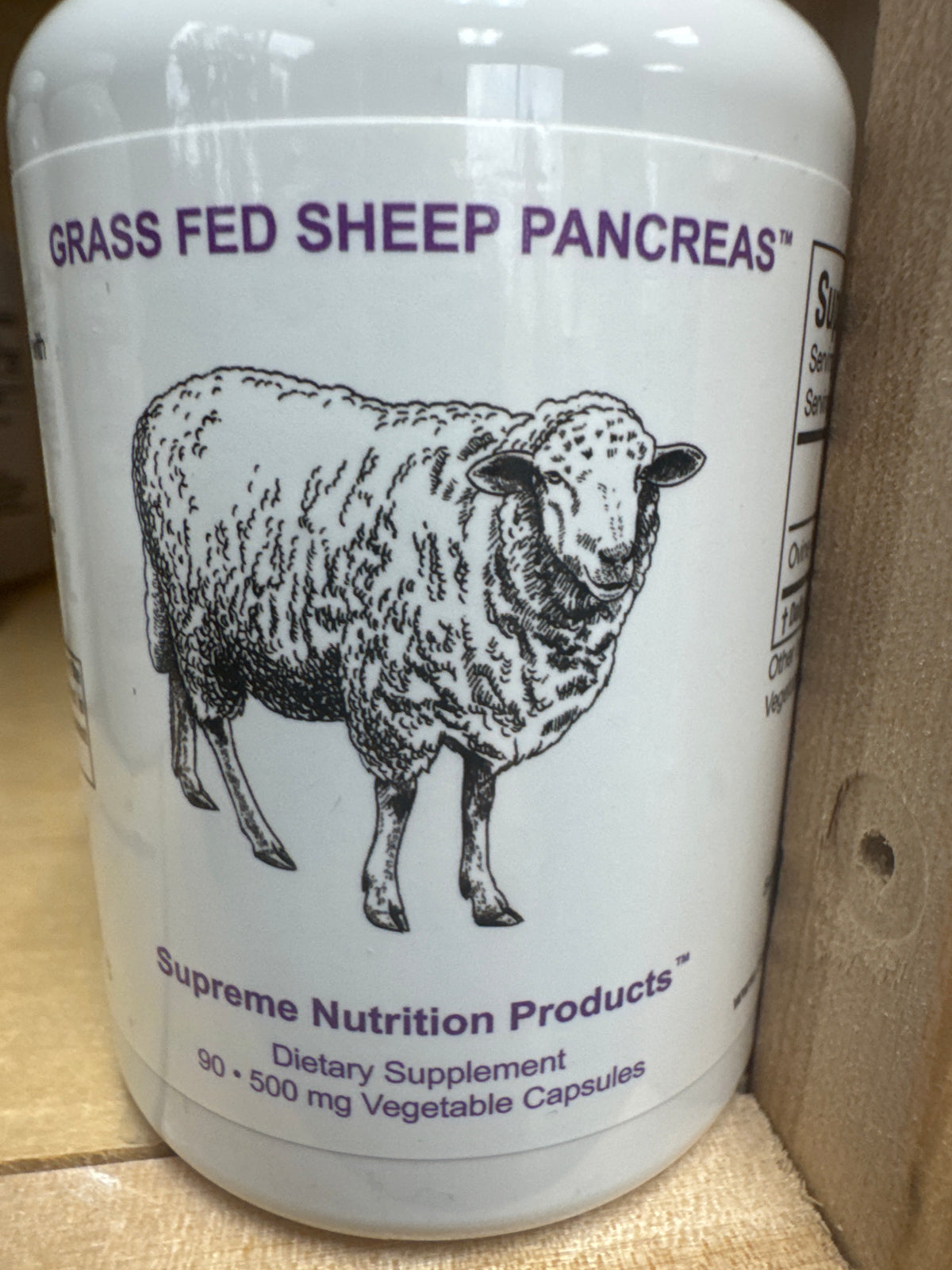 Grass Fed Sheep Pancreas – Symmetry Natural Health