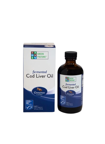 Green Pasture Products Fermented Cod Liver Oil – Cinnamon