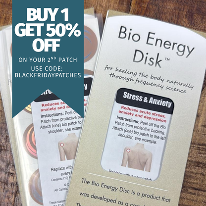 Bio Energy Disk Patch - Stress and Anxiety Patches