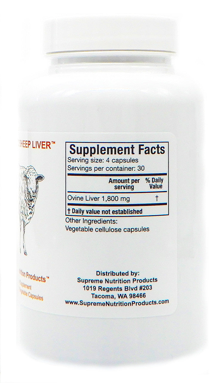 Grass Fed Sheep Liver