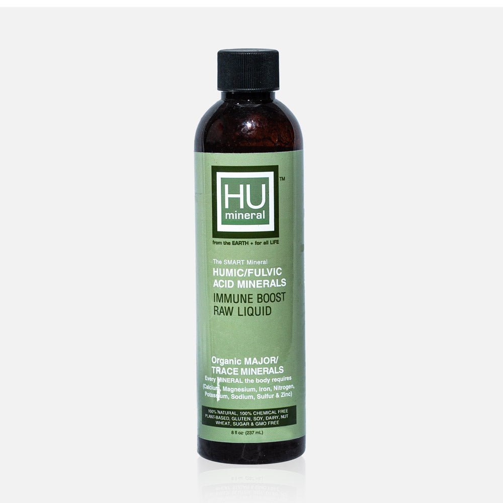 Humineral LLC Humic/Fulvic Acid Mineral Immune Boost Raw Liquid (8oz)