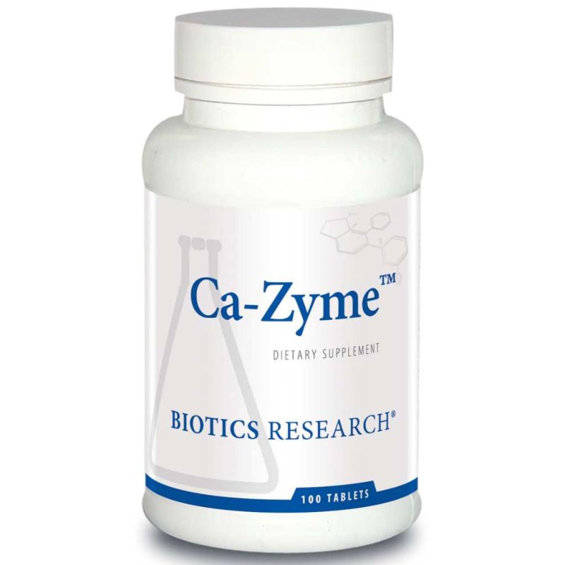 Biotics Research Ca-Zyme 100 Tablets