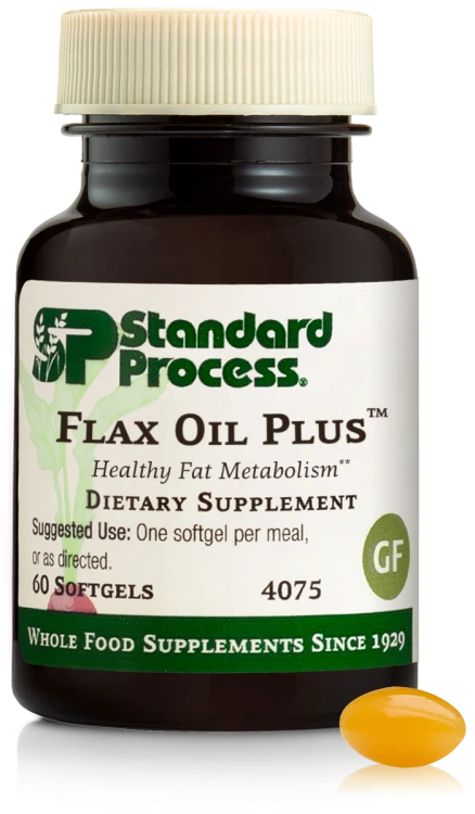Standard Process Flax Oil Plus™ 60 Softgels