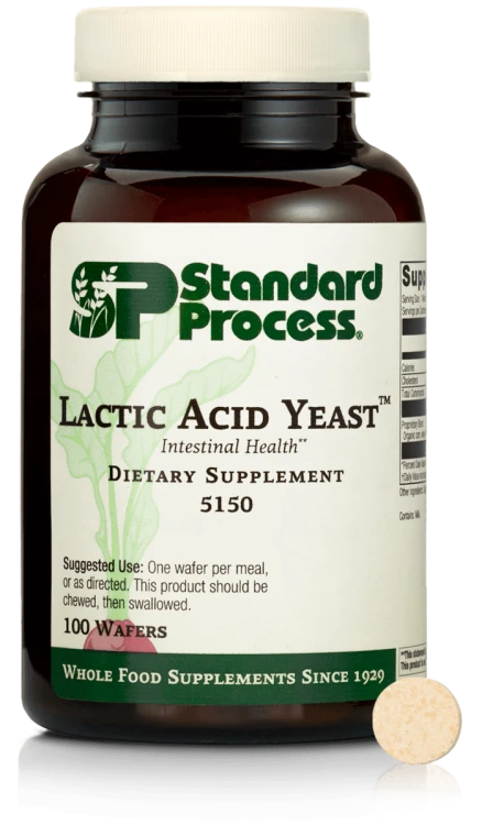 Standard Process Lactic Acid Yeast™ 100 Wafers