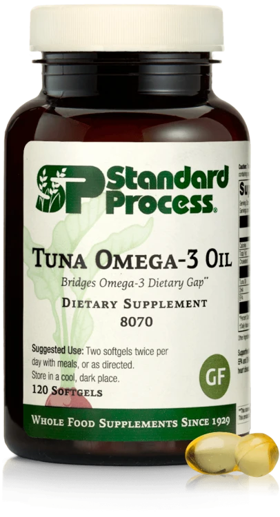 Standard Process Tuna Omega-3 Oil 120 Softgels